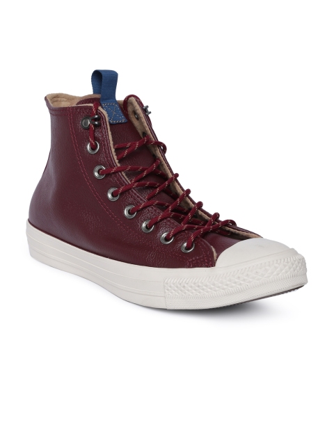 

Converse Unisex Burgundy Sneakers