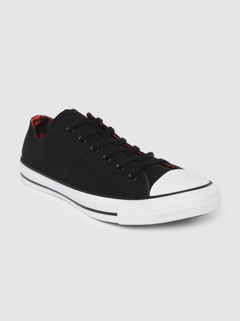 

Converse Unisex Black Chuck Taylor All Star Solid Sneakers