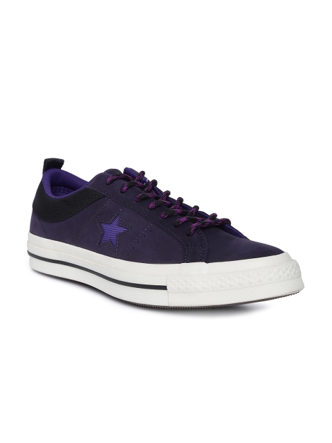 

Converse Unisex Purple Sneakers