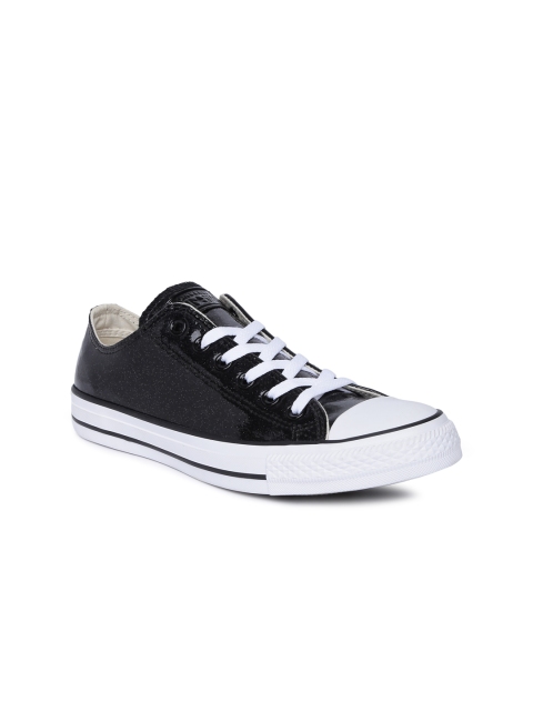 

Converse Women Black Solid Sneakers