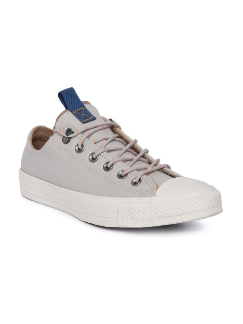 

Converse Unisex Grey Solid Sneakers