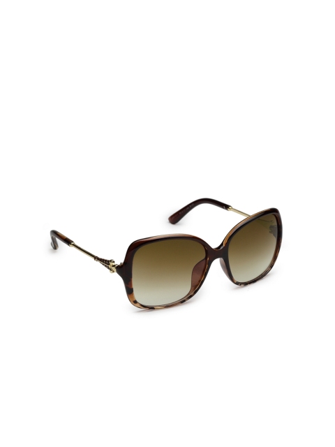 

Get Glamr Women Butterfly Sunglasses SG-LT-CH-155-25, Brown