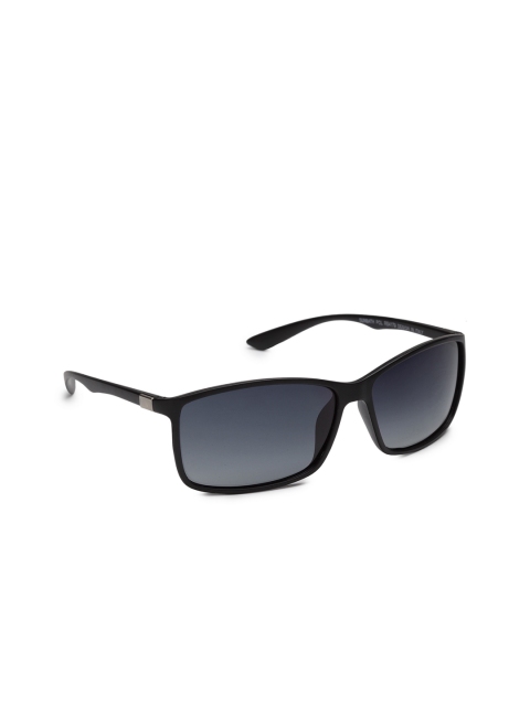 

Get Glamr Unisex Rectangle Sunglasses SG-UN-MT-182-9, Black
