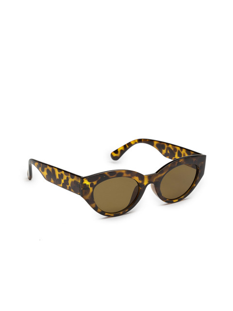 

Get Glamr Women Cateye Sunglasses SG-LT-CH-138-25, Brown