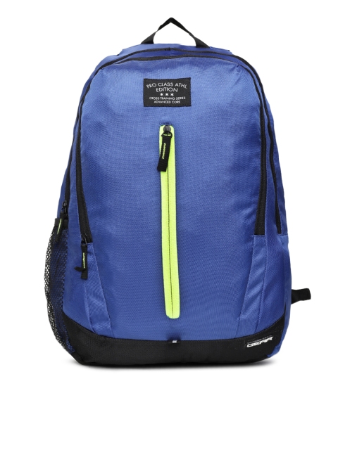 

Gear Unisex Blue Solid Backpack