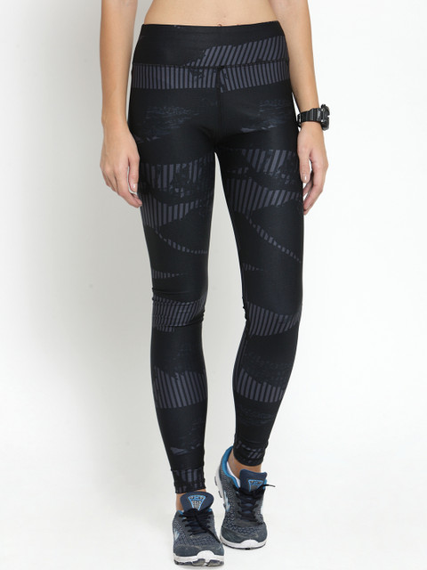 

Boston Club Women Black Printed Tights