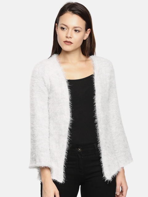

CODE by Lifestyle Women Grey Solid Front-Open