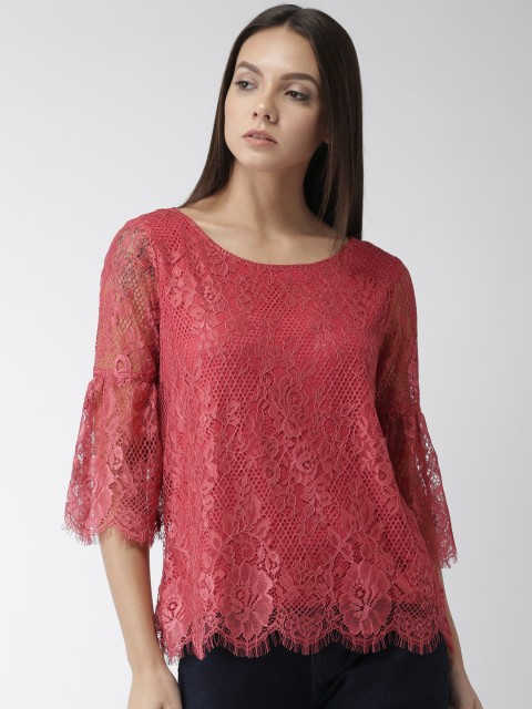 

Bossini Women Pink Printed Top