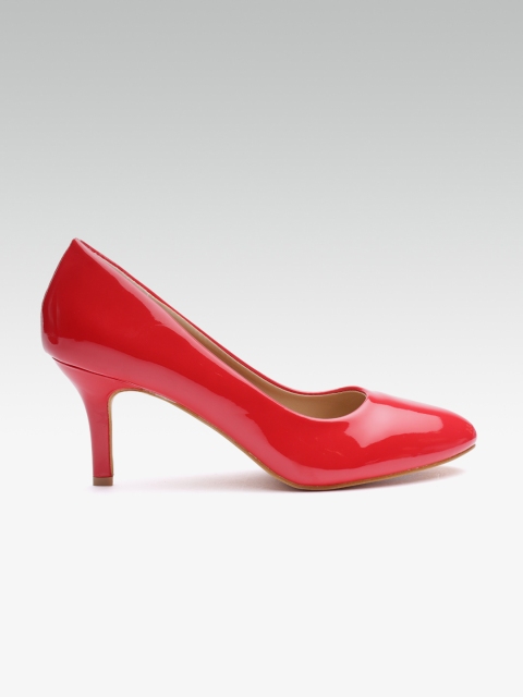 

ELLE Women Red Solid Pumps