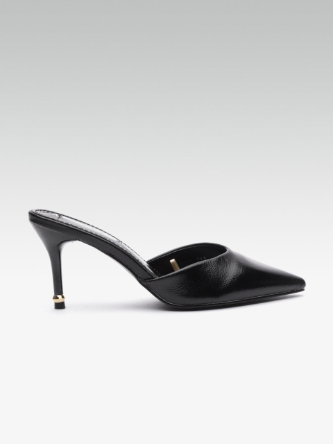 

ELLE Women Black Solid Pumps