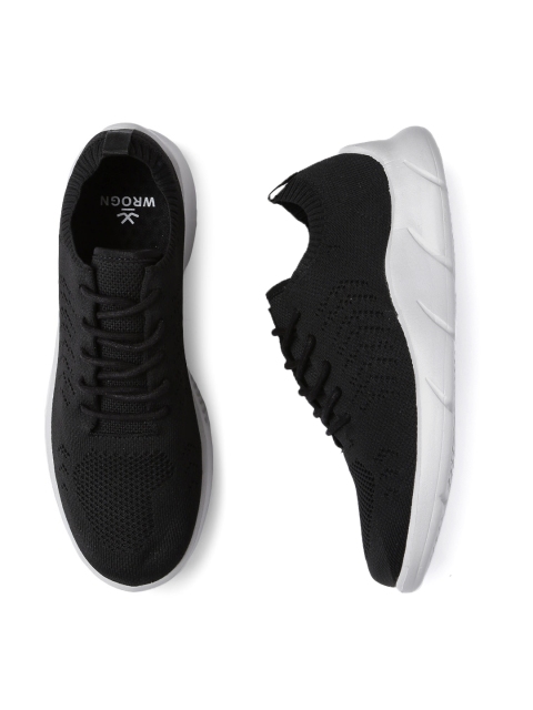 

WROGN Men Black Sneakers