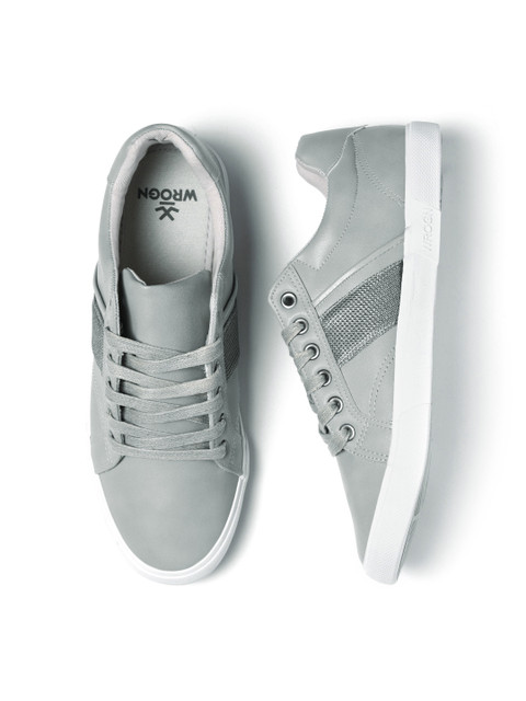 

WROGN Men Grey Sneakers
