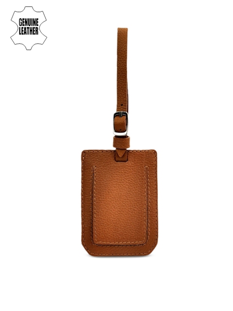 

Eske Men Brown Solid Luggage Tag