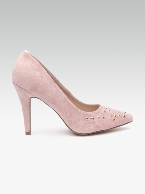 

Carlton London Women Pink Solid Pumps