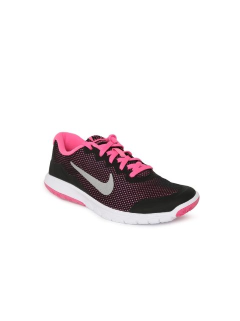 

Nike Girls Flex experience 4 GS Running Shoes, Black