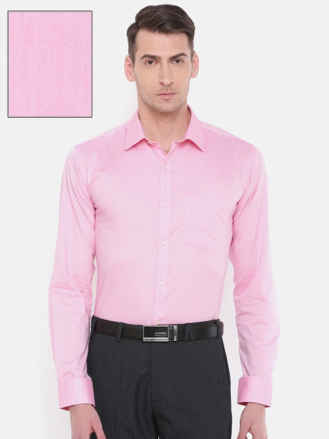 

Park Avenue Men Pink Slim Fit Solid Formal Shirt