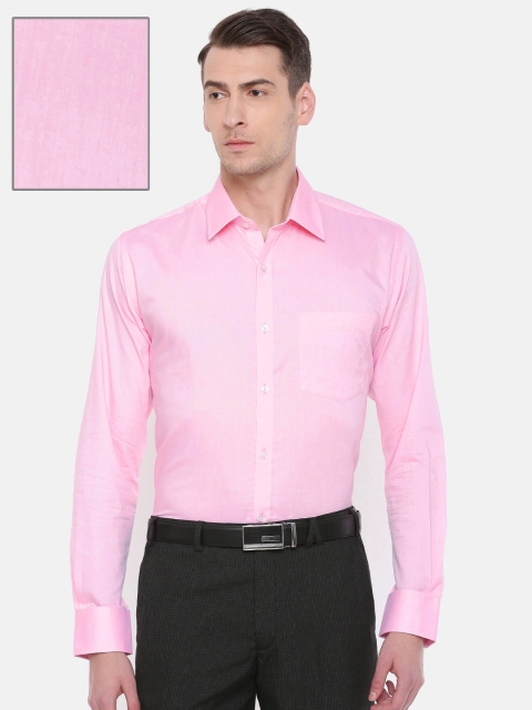 

Park Avenue Men Pink Slim Fit Solid Formal Shirt