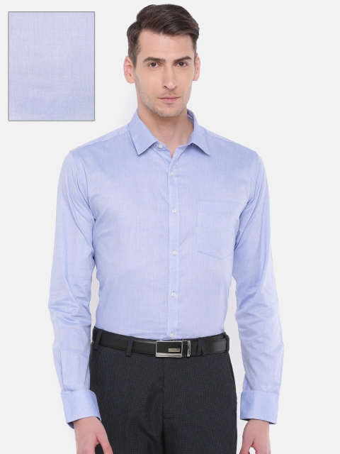 

Park Avenue Men Blue Slim Fit Solid Formal Shirt