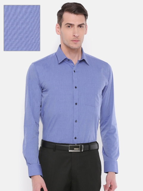 

Park Avenue Men Blue Slim Fit Solid Formal Shirt