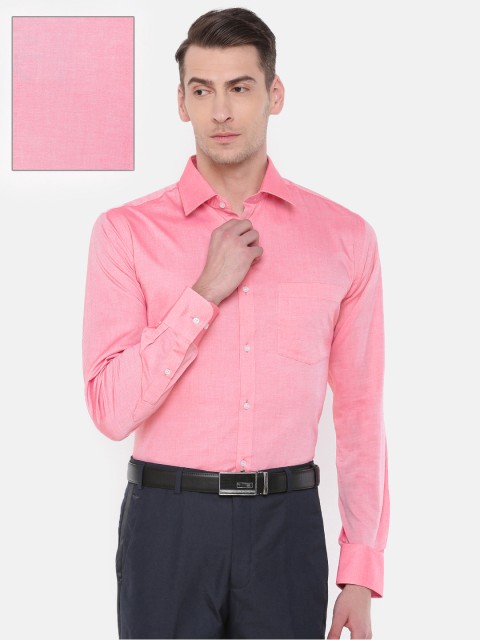 

Park Avenue Men Pink Slim Fit Solid Formal Shirt