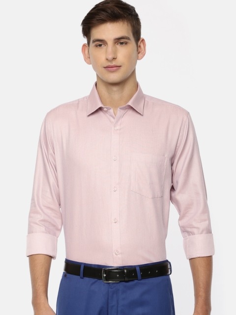 

Park Avenue Men Pink Slim Fit Solid Formal Shirt