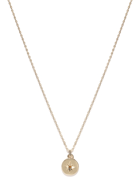 

Accessorize Gold-Toned Necklace with Swarovski Crystal