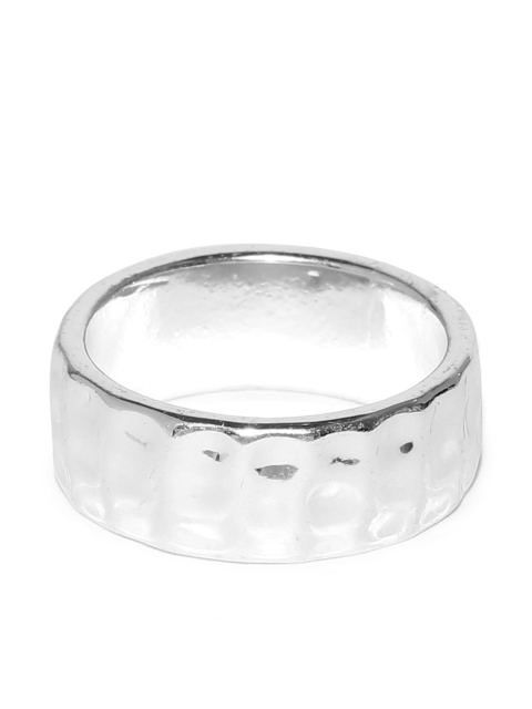 

Accessorize Women Silver-Toned Textured Finger Ring