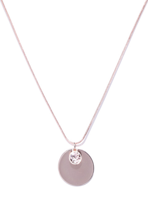 

Accessorize Rose Gold-Toned Swarovski Studded Necklace