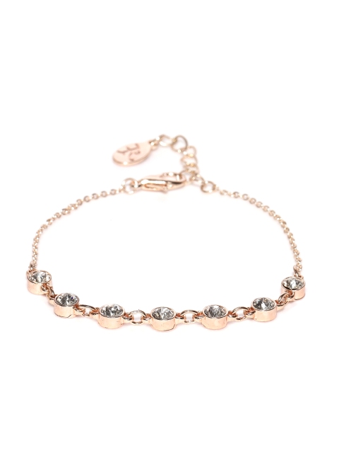 

Accessorize Rose Gold Stone Studded Bracelet