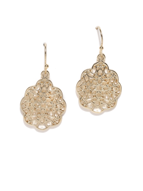

Accessorize Gold-Toned Contemporary Drop Earrings