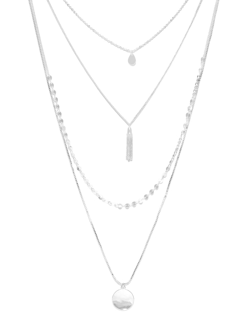 

Accessorize Silver-Toned Layered Necklace