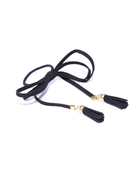 

Accessorize Black Bow Detail Ponytail Holder