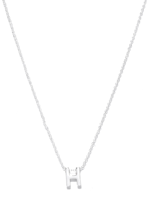 

Accessorize Silver-Toned Swarovski Studded Necklace