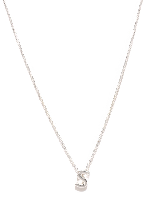 

Accessorize Silver-Toned Swarovski Crystal Studded Necklace