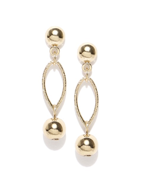 

Accessorize Gold-Toned Spherical Drop Earrings
