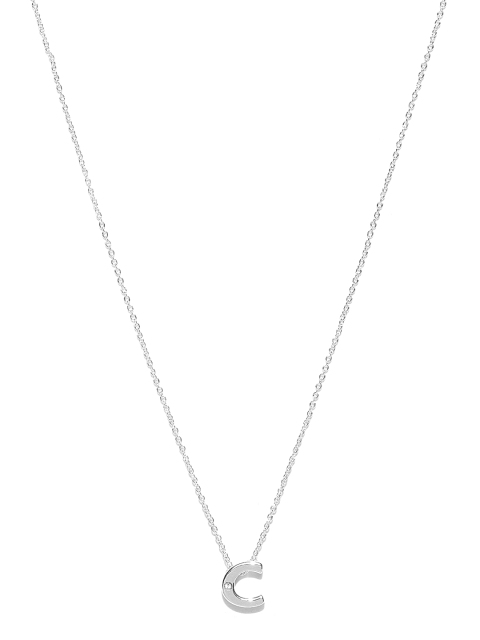 

Accessorize Silver-Toned Swarovski Studded Necklace