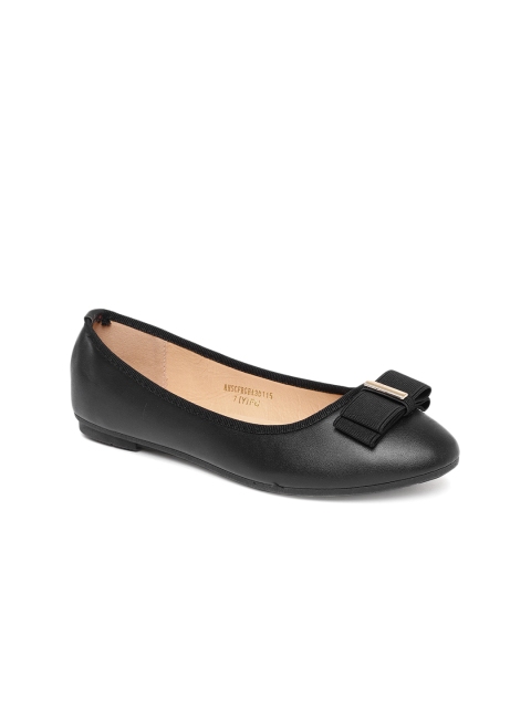 

Allen Solly Women Black Solid Ballerinas