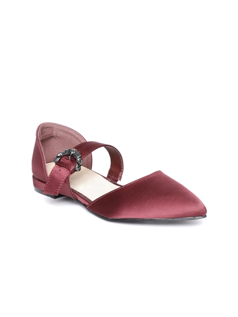 

Allen Solly Women Maroon Solid Flats