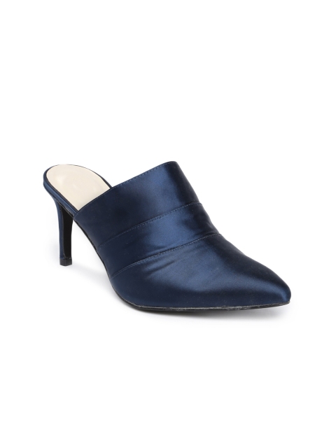 

Allen Solly Women Blue Solid Mules
