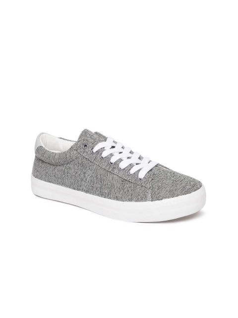 

Allen Solly Women Grey & Black Sneakers