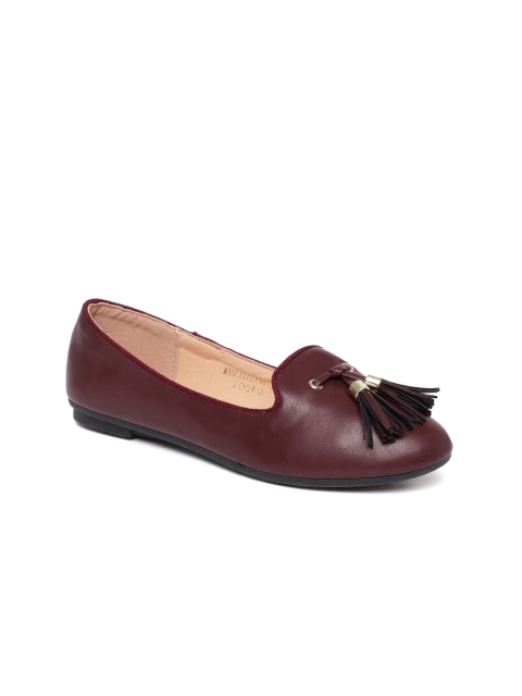

Allen Solly Women Maroon Solid Ballerinas