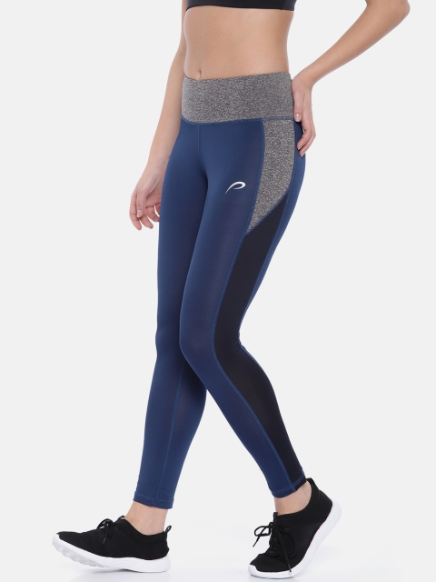 

Proline Active Women Navy Blue Performance Fit Solid Tights