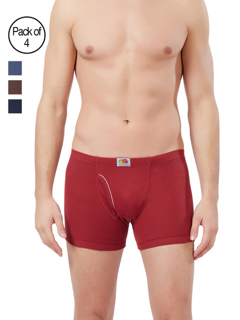 

Fruit of the loom Men Pack of 4 Boxer Briefs MBB04-4P-C3, Blue