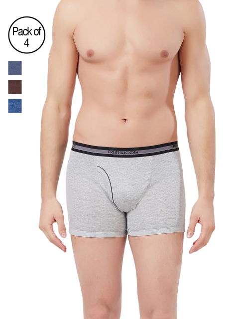 

Fruit of the Loom Pack of 4 Trunks MBB02-4P, Multi