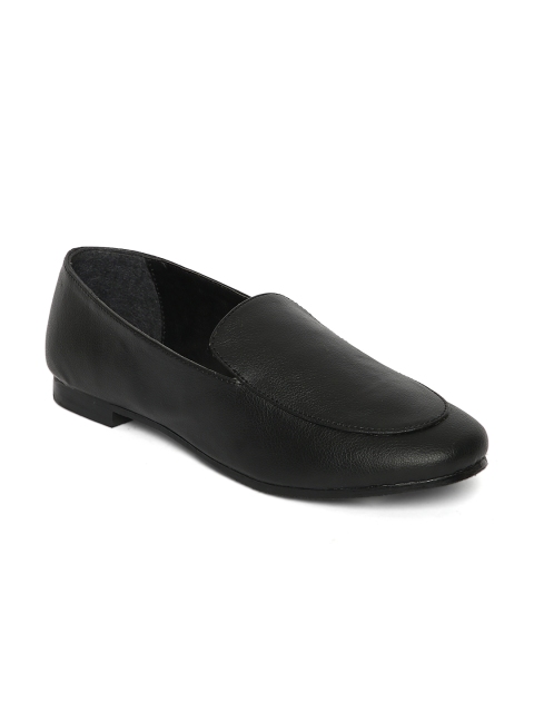 

ESTATOS Women Black Loafers
