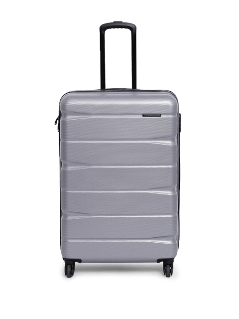 

Teakwood Leathers Unisex Grey Cabin Trolley Bag
