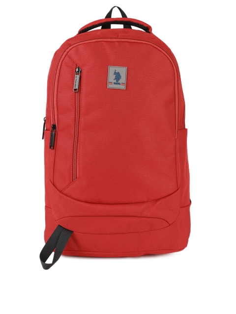 

U.S. Polo Assn. Men Red Solid Backpack