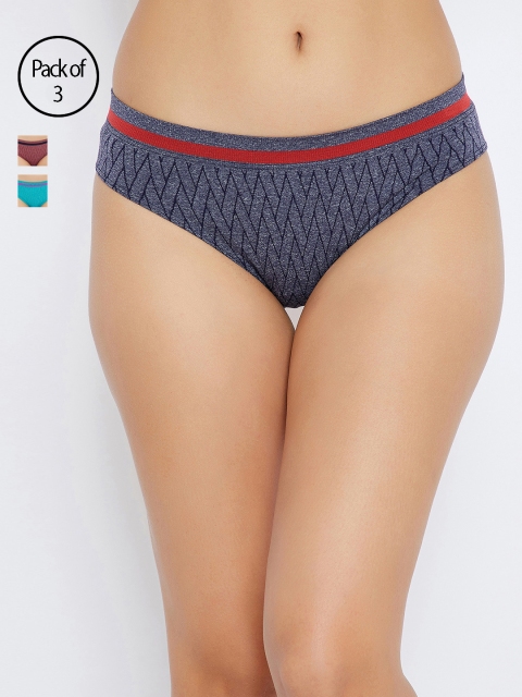 

C9 AIRWEAR Women Pack of 3 Hipster Briefs PZ1157, Assorted