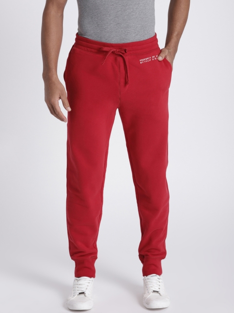 

GAP Men Red Solid Joggers