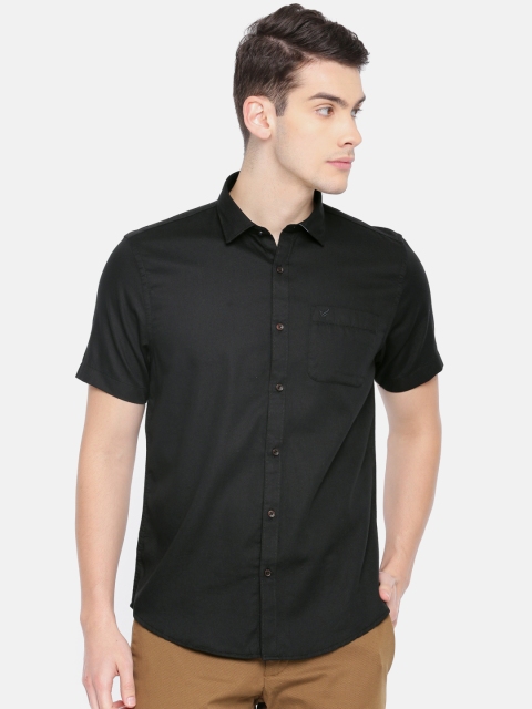 

Blackberrys Men Black Regular Fit Solid Casual Shirt
